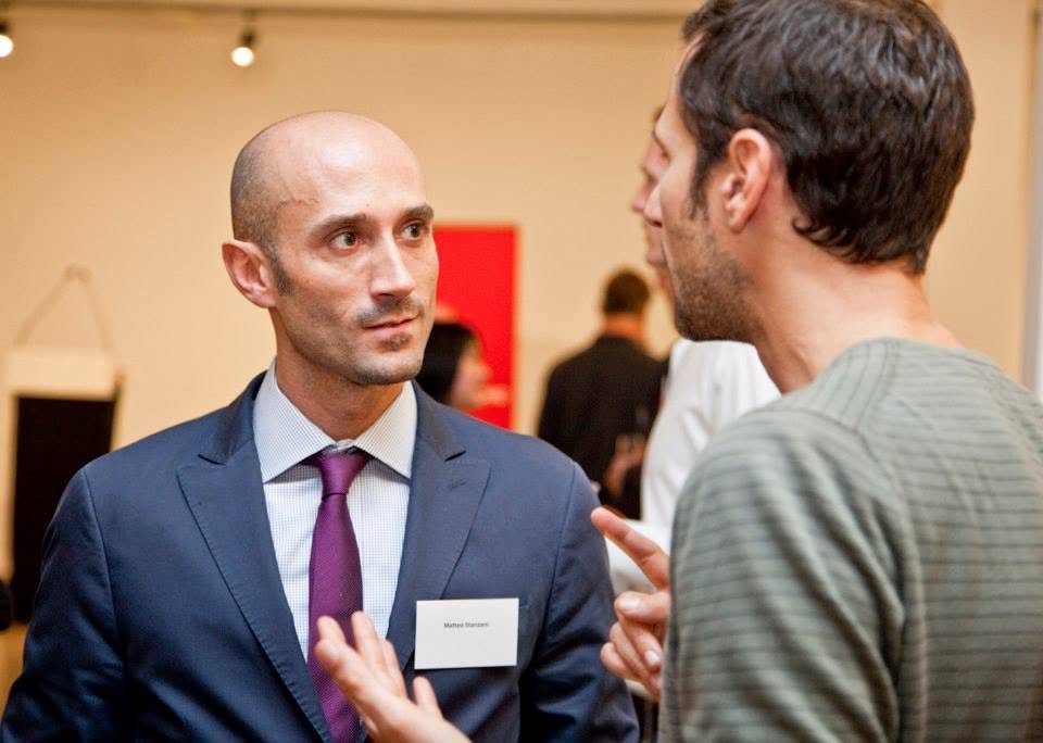 Matteo Stanzani at X Media Lab Switzerland, Lausanne 2013 — Between sessions